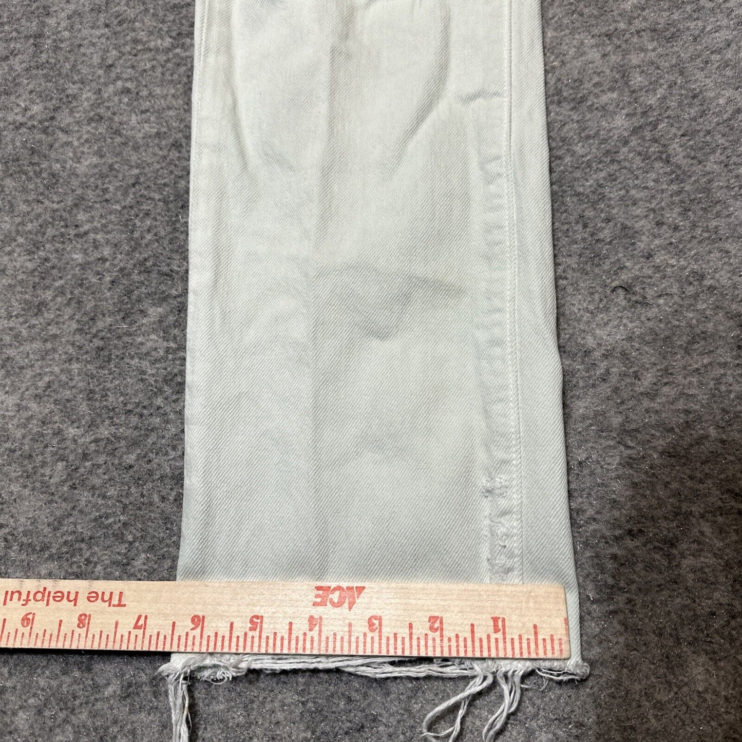 J Brand Wynne Women's Distressed Straight Jeans Sz 24 Spearmint White Denim