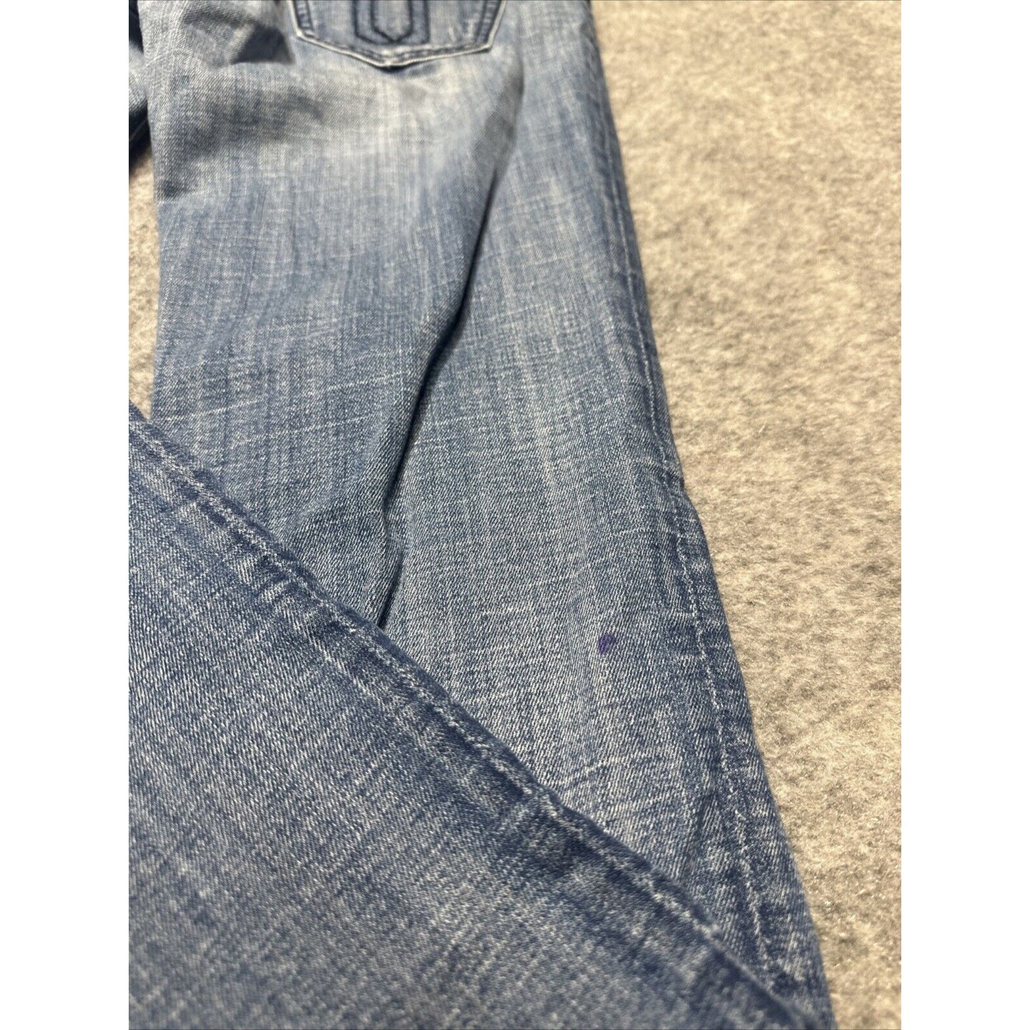 VIGOSS Studio The Thompson Roll Skinny Women's Distressed Jeans Size 31 Blue