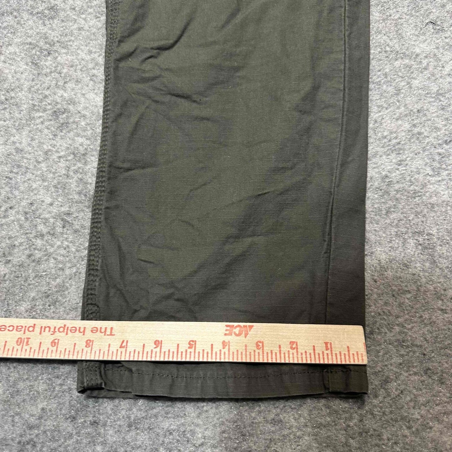 Wrangler Workwear Men's Bootcut Cargo 5 Pocket Design Pants 38x32 Green Dark