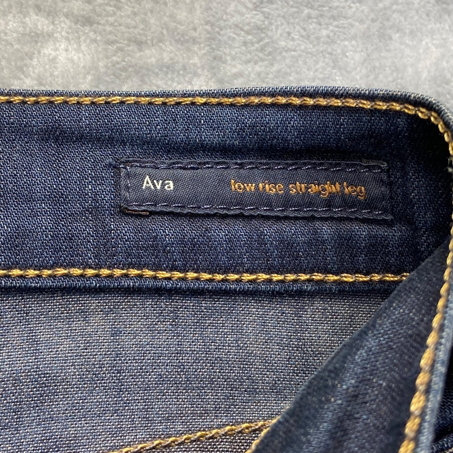 Citizens of Humanity Ava Low Rise Straight Leg Women's Jeans Size 29 Blue Denim