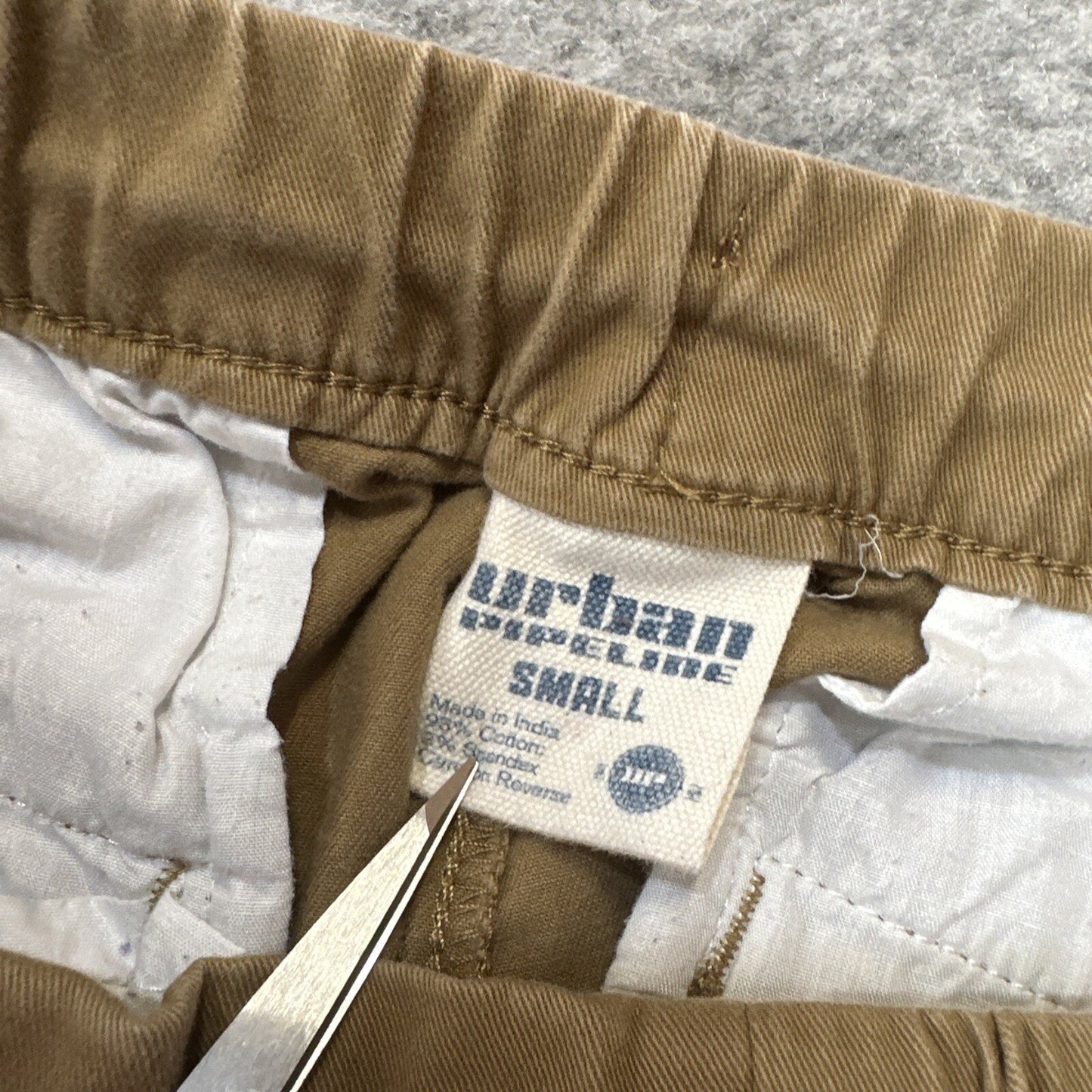 Urban Pipeline Jogger Men's Size S Small Tan Brown Pants