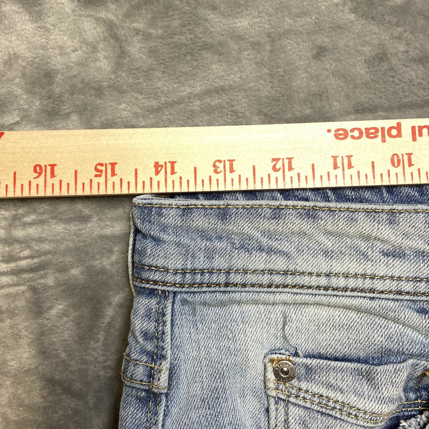 Empyre Verge Skinny Jeans Men's Size 28x28 Blue Light Wash Denim