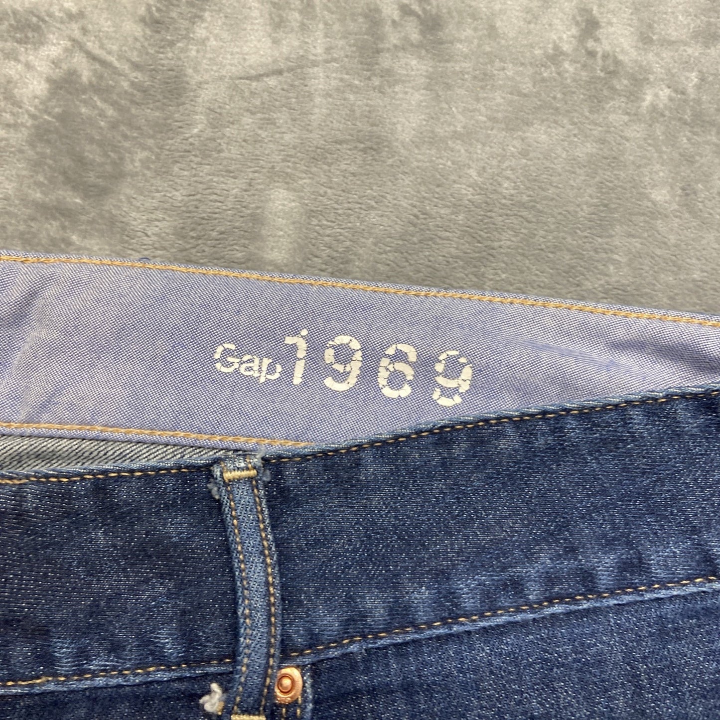 Gap 1969 Perfect Boot Cut Jeans Women's Size 33 Dark Wash Blue Denim
