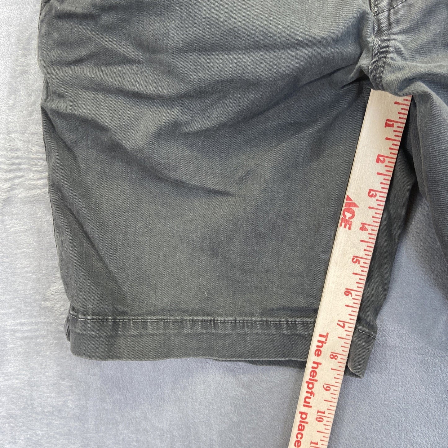 American Eagle Active Flex Chino Shorts Men's Size 31 Dark Gray Shorts