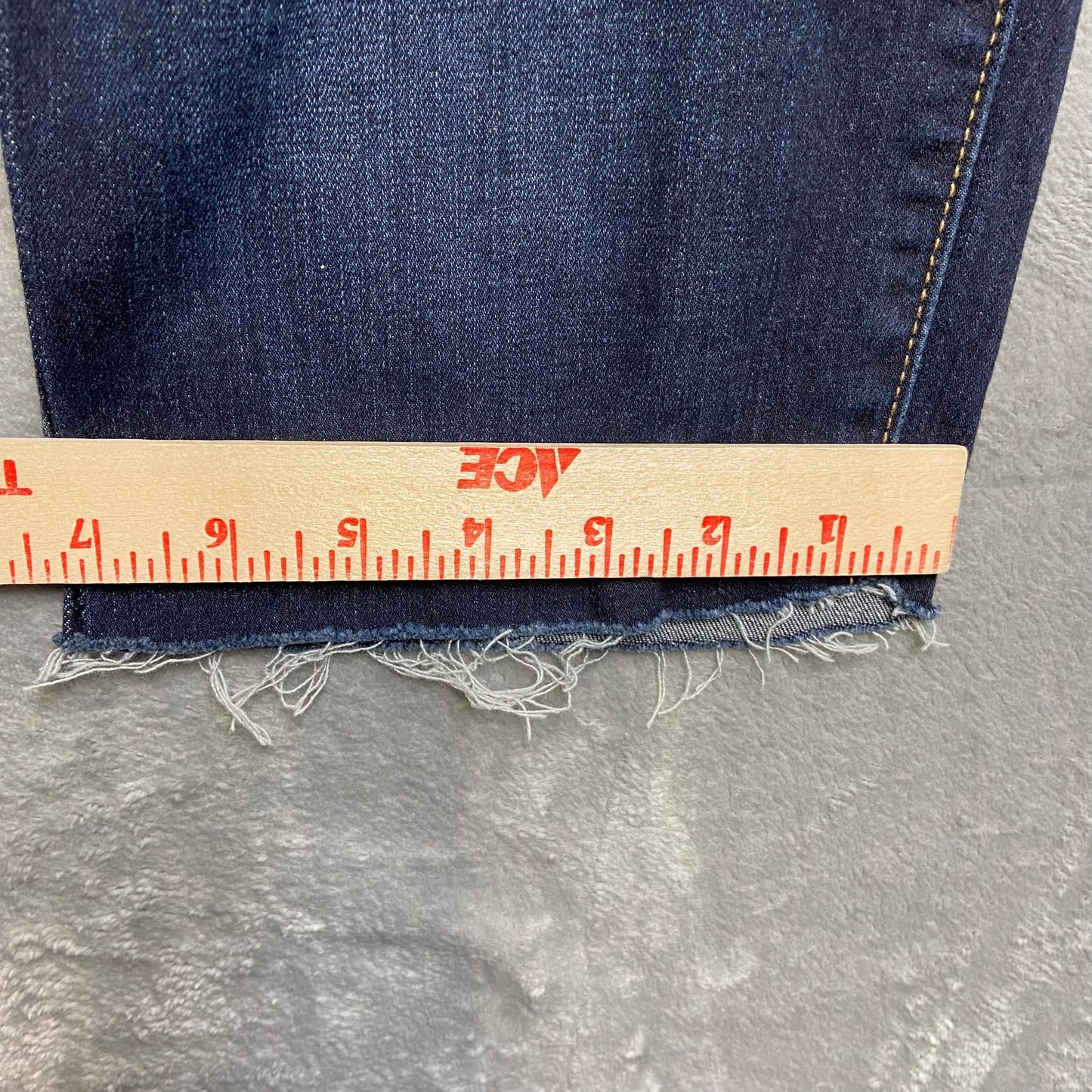 Lucky Brand Ginger Skinny Jeans Women's Size 14W Blue Denim Medium Wash Cropped