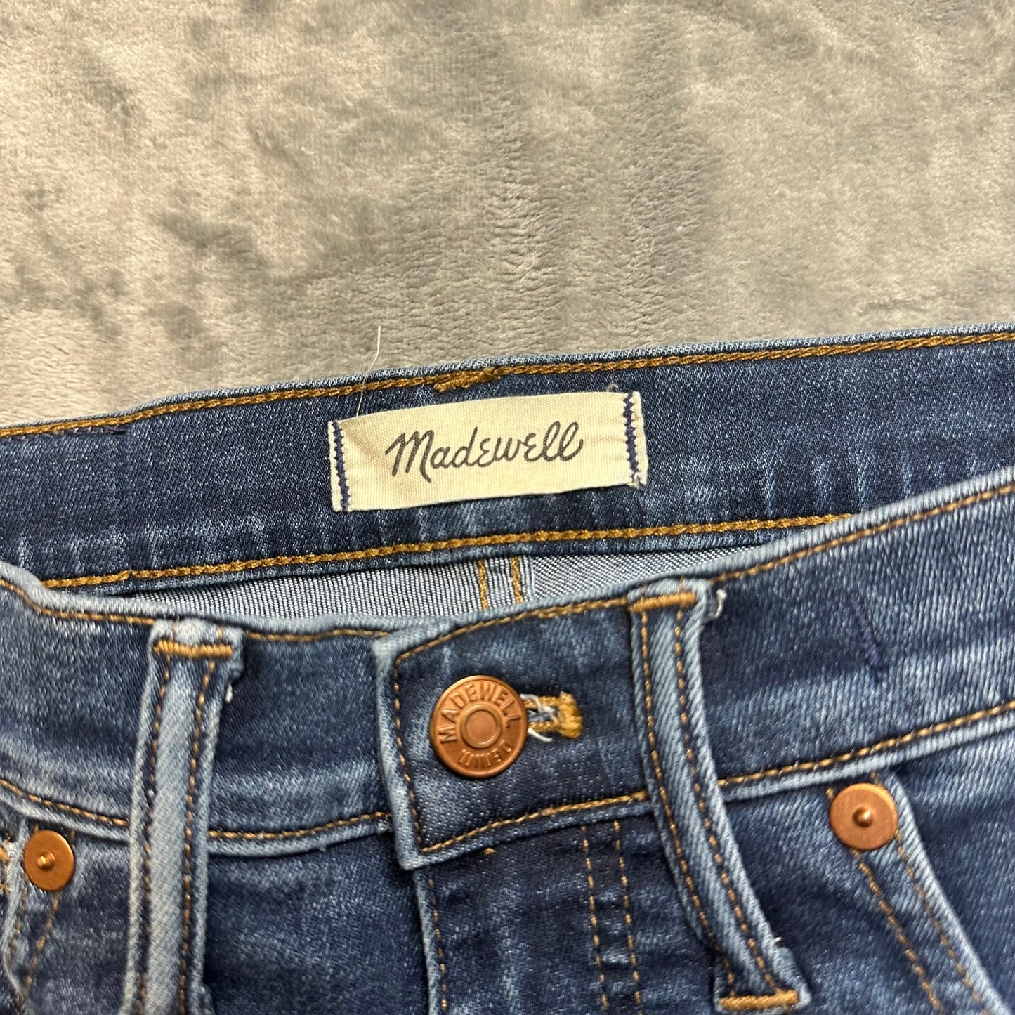 Madewell 10 High Rise Skinny Jeans Women's Size 27 Blue Denim