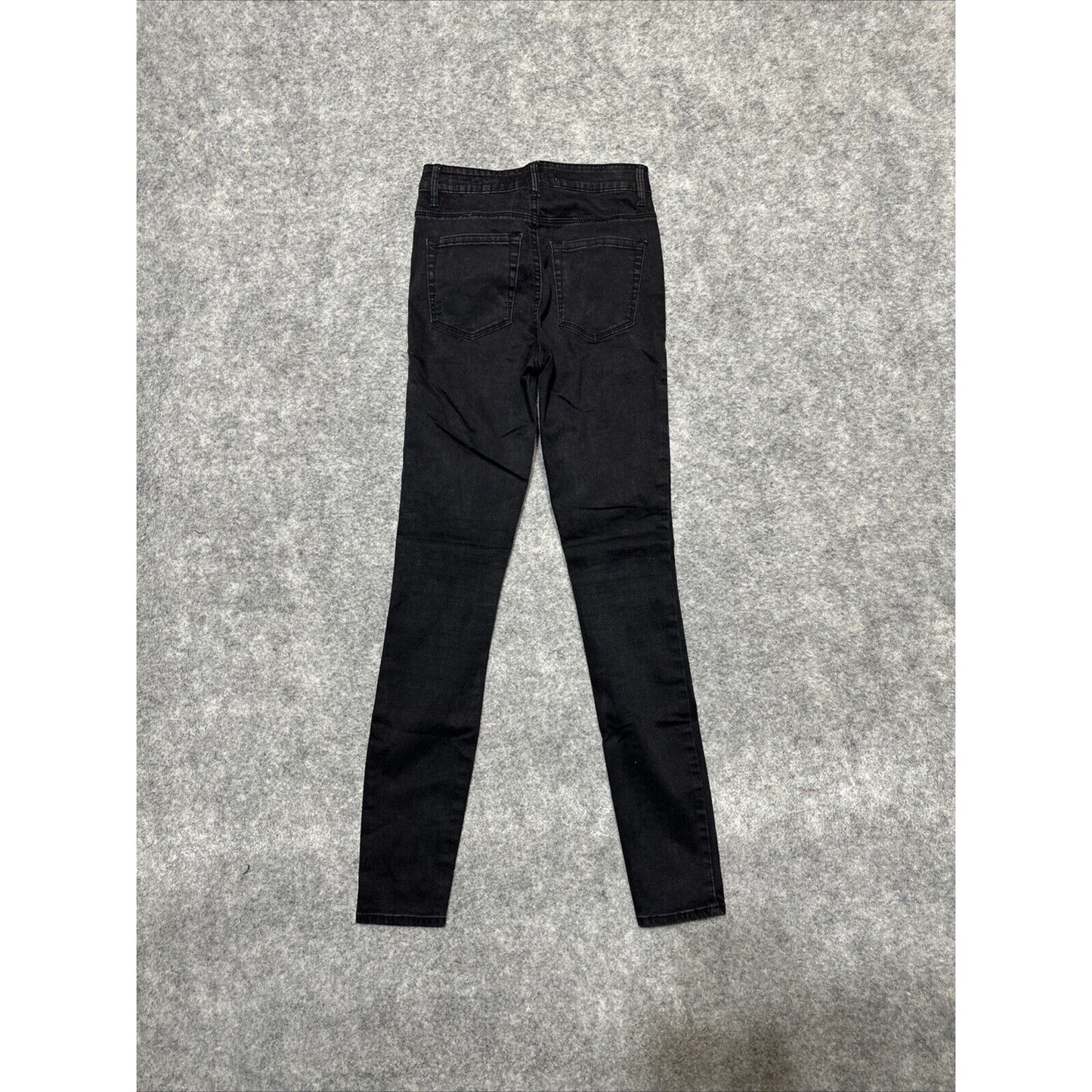 Bullhead Super High Rise Skinniest Women's Skinny Jeans Size 24 Black Dark Denim