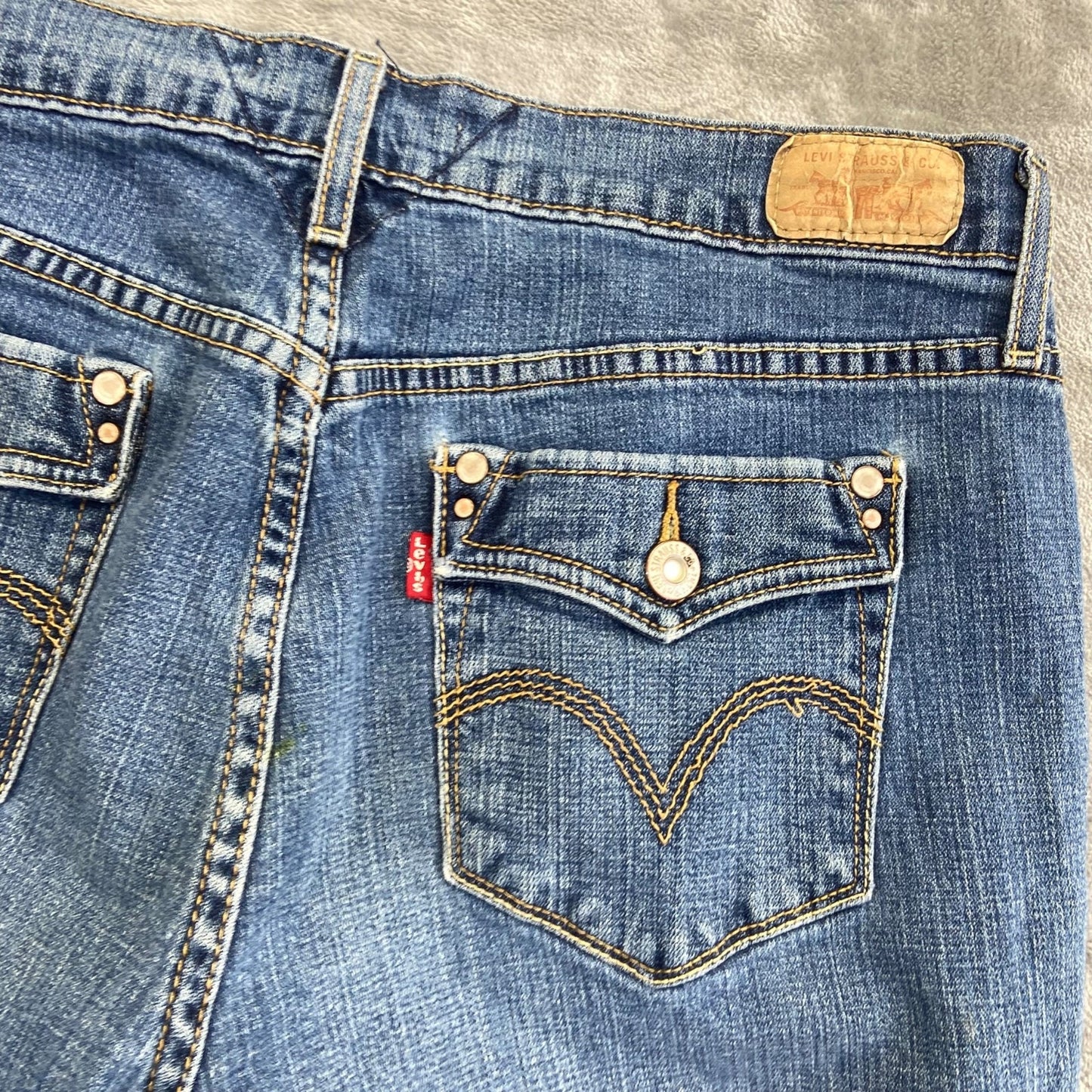 Levi's Women's Straight Jeans Size 8 Blue Denim