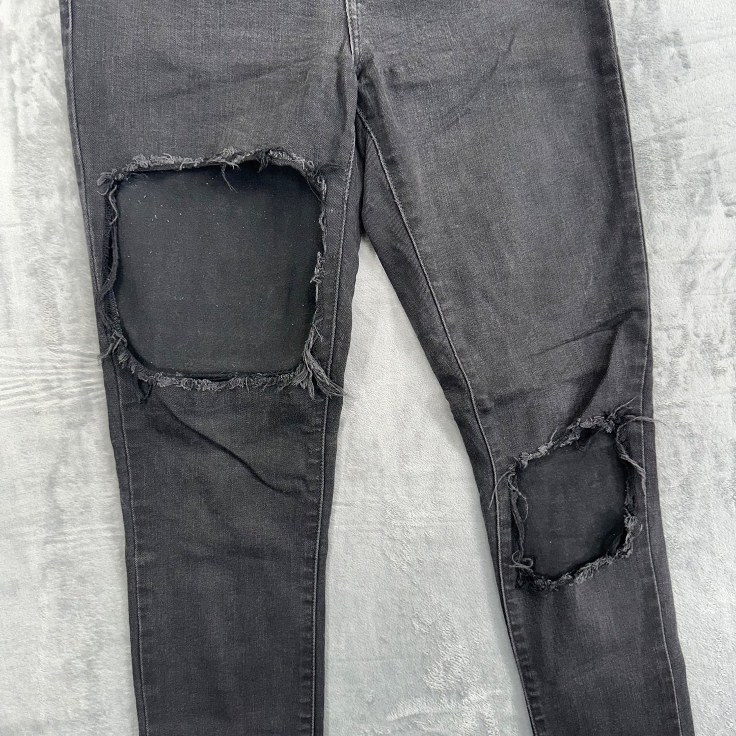 Levi's Women's 311 Shaping Skinny Jeans Size 29 Black Distressed #2022
