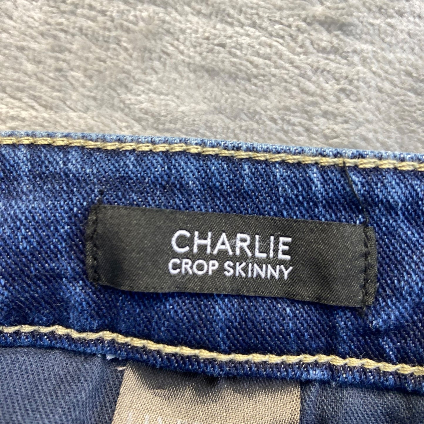 Liverpool Women's Charlie Crop Skinny Jeans Size 10 Blue Denim
