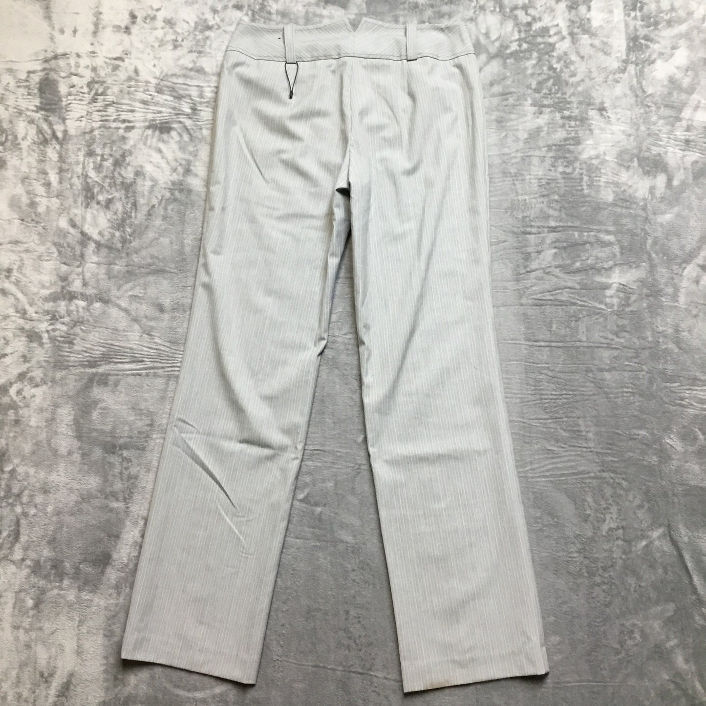 Nicole Miller Dress Pants Women's Size 8 Regular Gray Striped