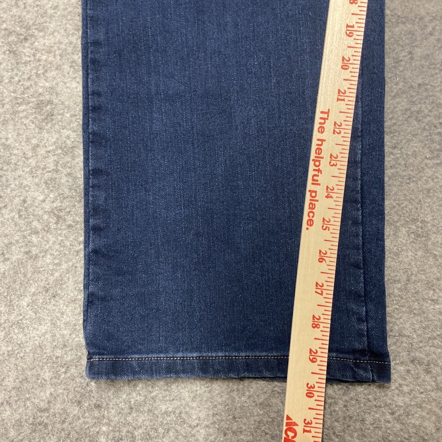 New Lee Relaxed Fit At The Waist Straight Leg Jeans Women's 18S Dark Blue Denim