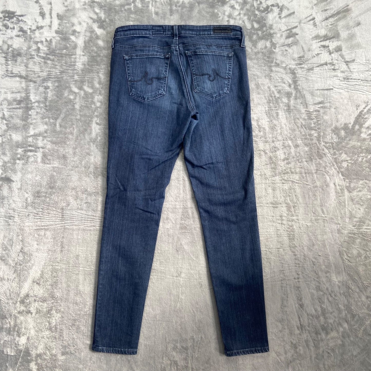 AG Adriano Goldschmied Women's Super Skinny Ankle Jeans 28R Blue