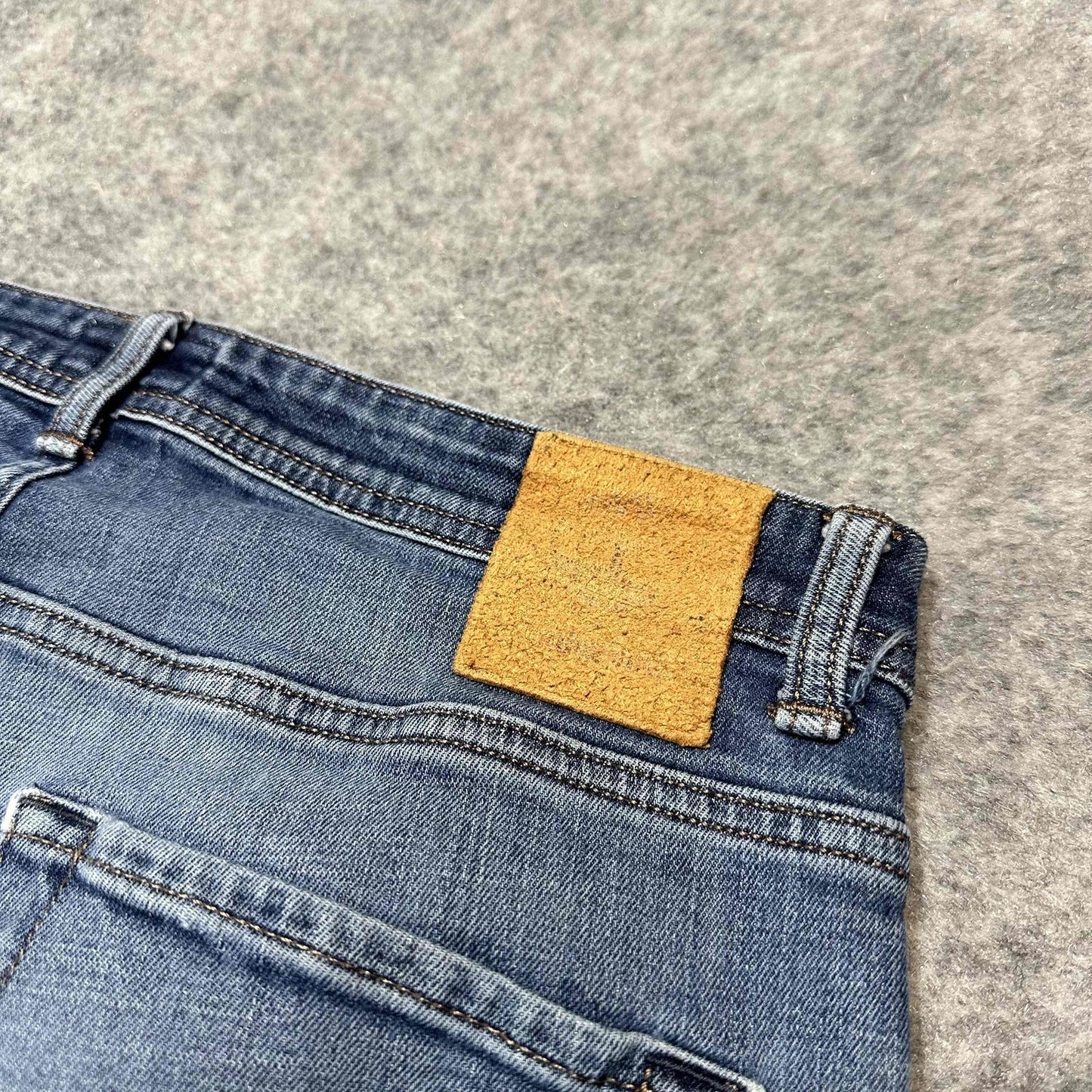 Timberland Men's Distressed Slim Jeans Size 32x32 Blue