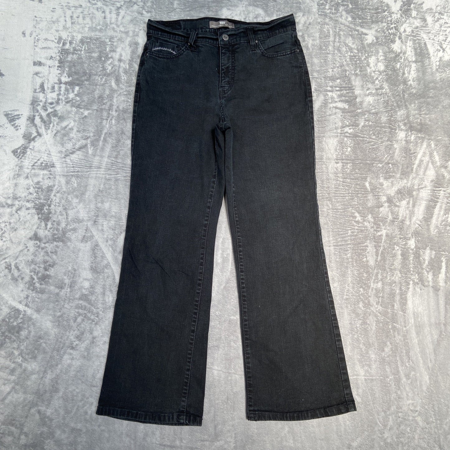 Levi's Perfectly Slimming 512 Bootcut Jeans Women's Size 10 S/C Black