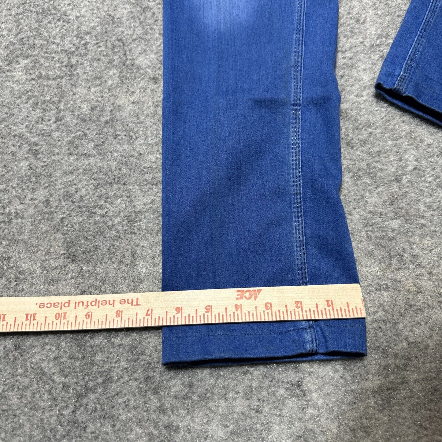 Diesel Blue Star Men's Straight Jeans Size 33 Blue Dark Wash Denim