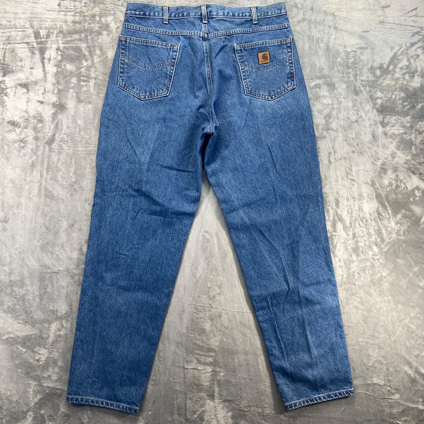 Carhartt Men's Relaxed Straight Jeans Size 40x34 Blue