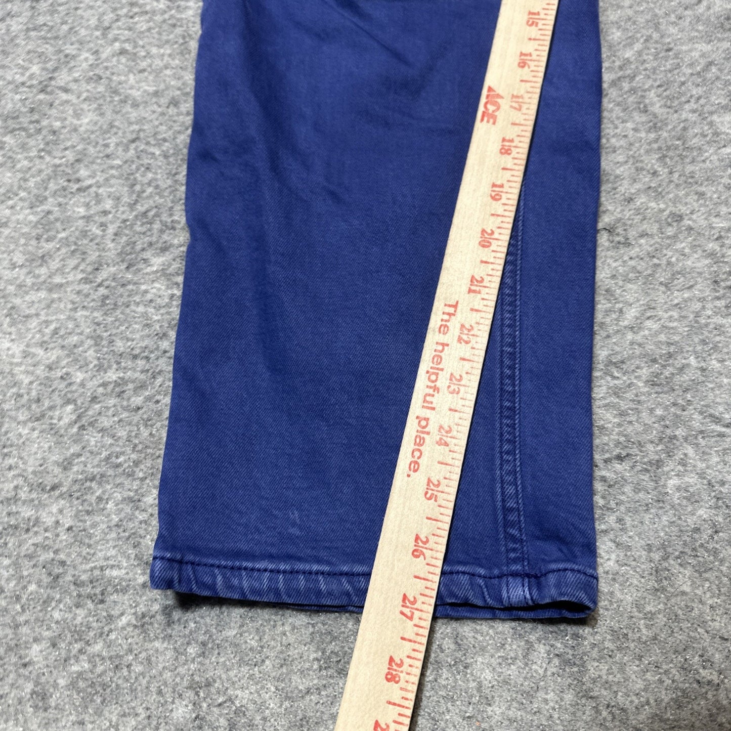 Everlane The Way High Jean Straight Jeans Women's Size 28R Purple Denim