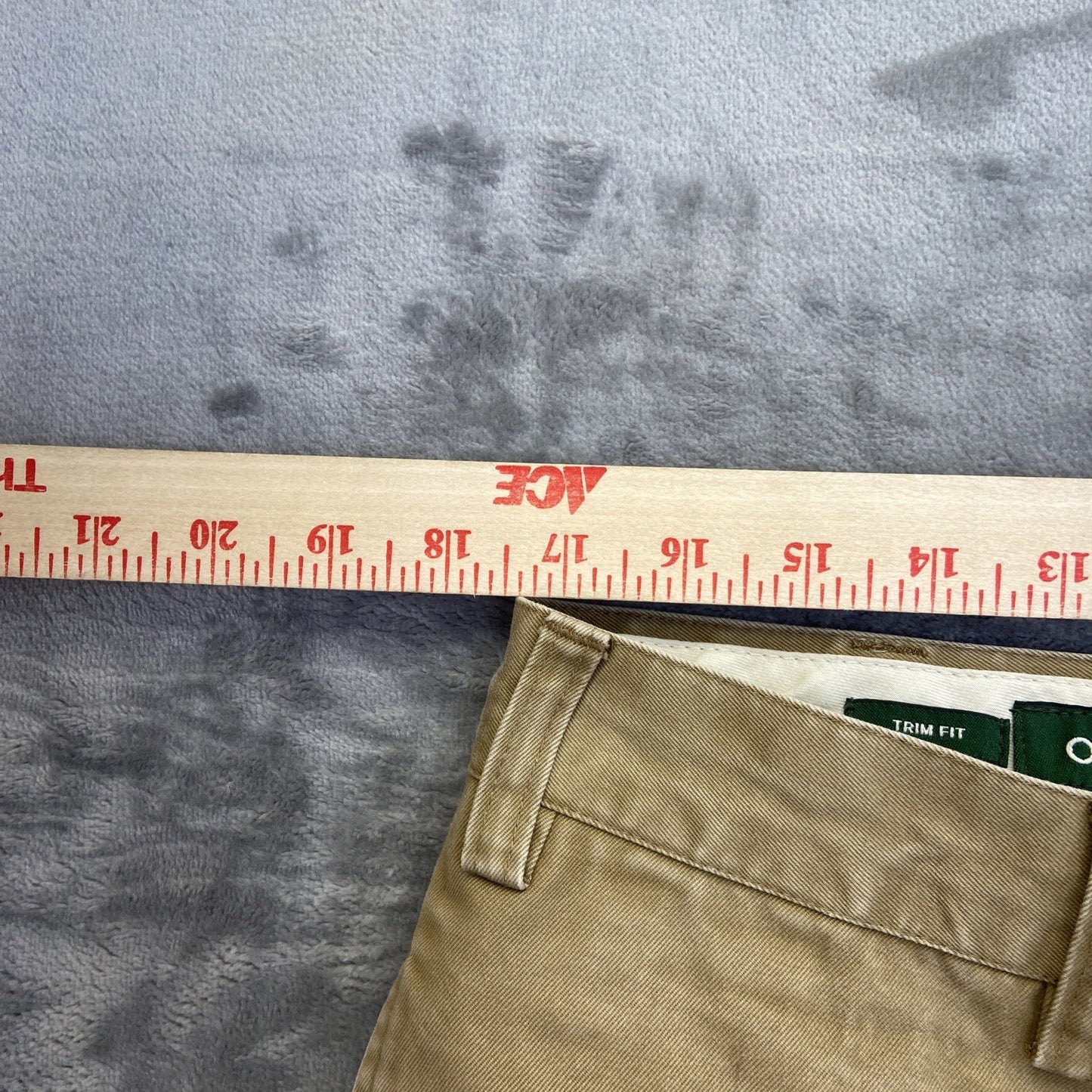 Orvis Trim Fit Casual Chino Pants Men's Size 36 Brown Tan
