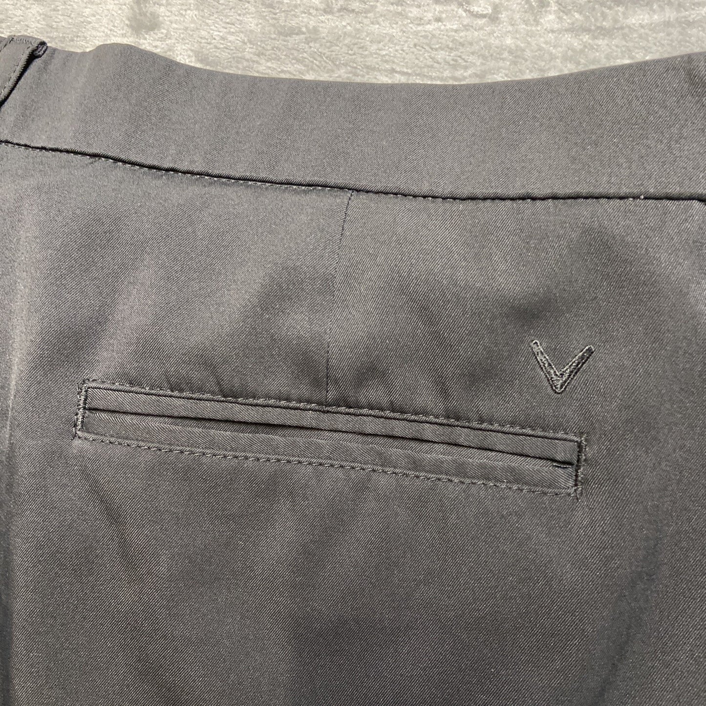 Callaway Golf Shorts Men's Size 38 Black Athletic Chino Shorts