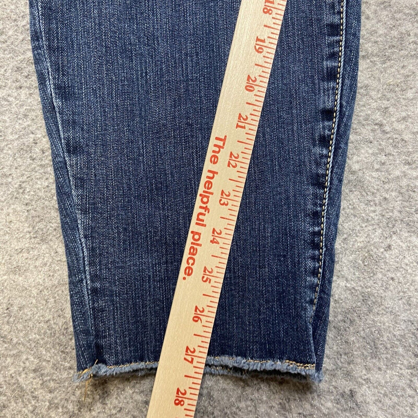 Torrid Denim First At Fit Ankle Jeans Women's Size 20 Blue Denim