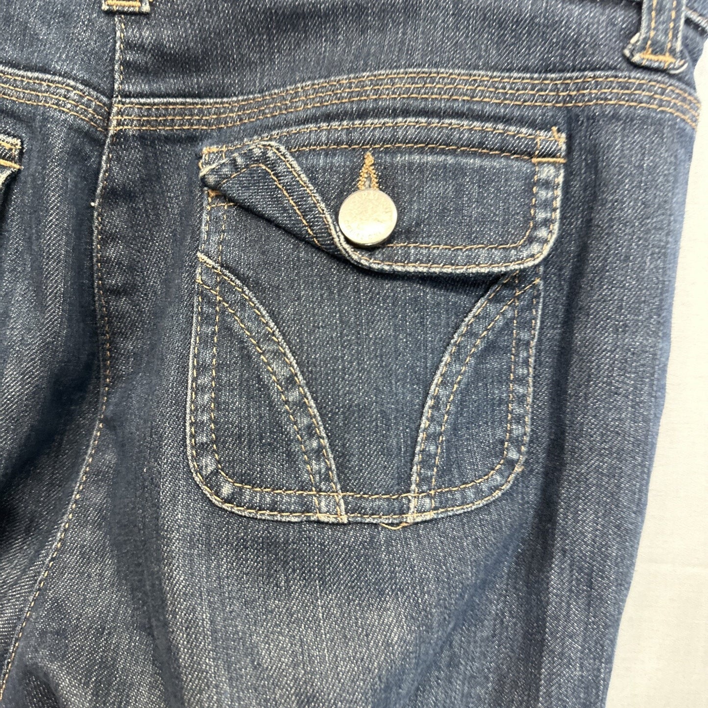 Emporio Armani Collezioni Antinea SRL Straight Leg Jeans Women’s 8 Dark Wash