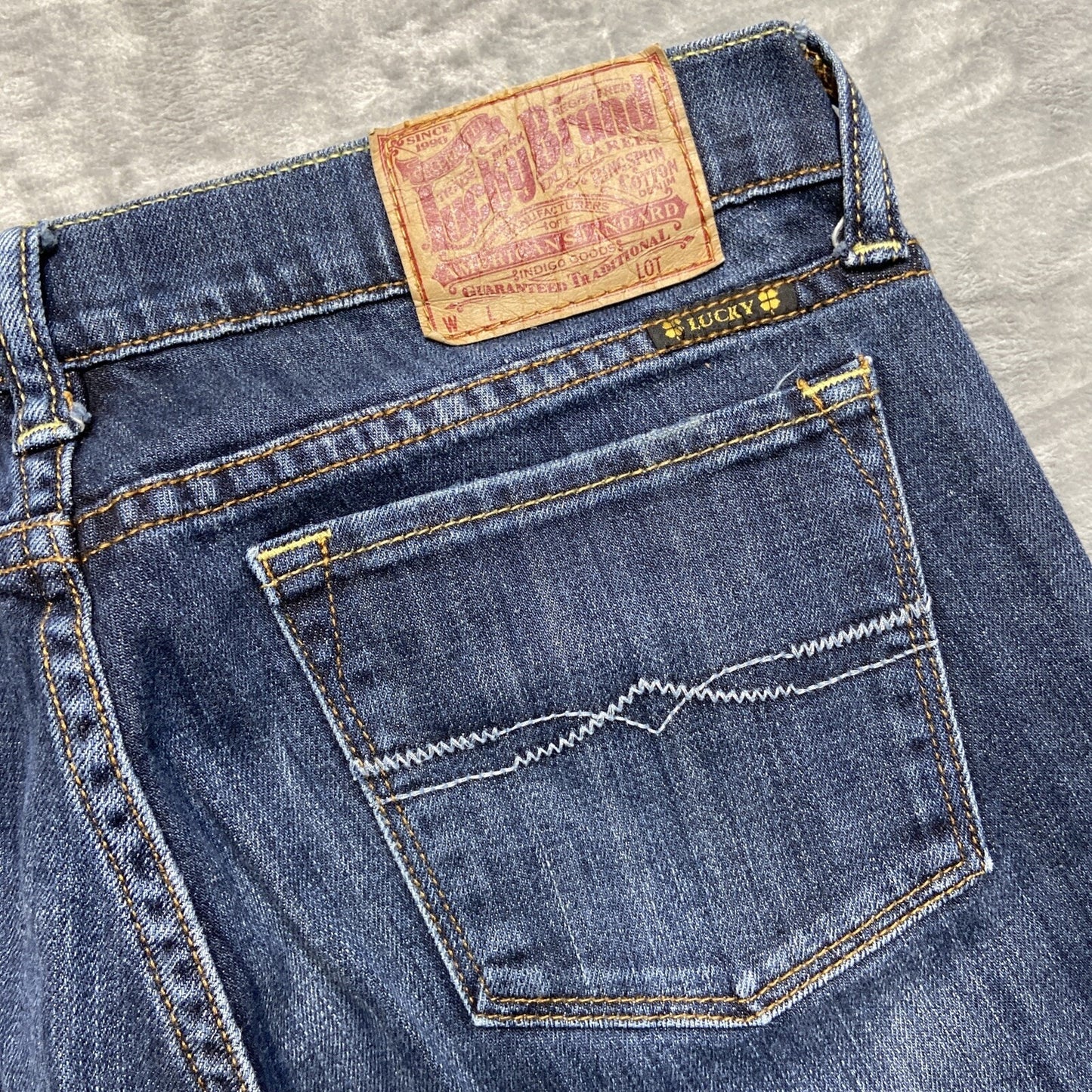 Vintage Lucky Zoe Skinny Jeans Women’s Size 4/27 Dark Blue Denim