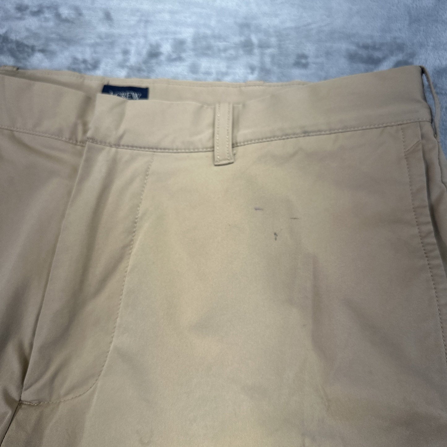 Lot of 3 J Crew Chino Shorts Men's Size 32 Tan Khaki Shorts Casual