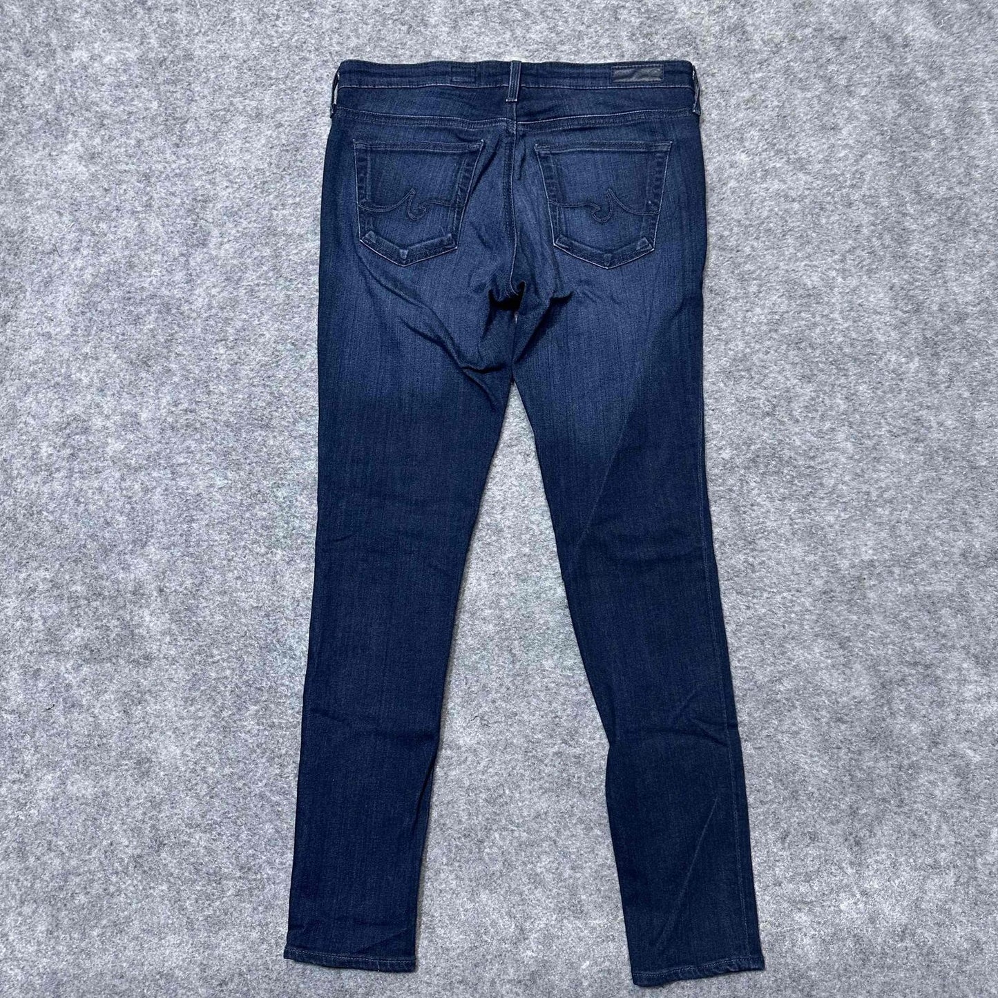 AG Adriano Goldschmied The Legging Ankle Women's Skinny Jeans Size 27R Blue Dark