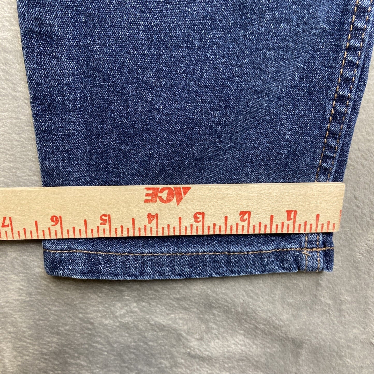 M Tailor Straight Jeans Men’s Size 30x30 Dark Blue Denim