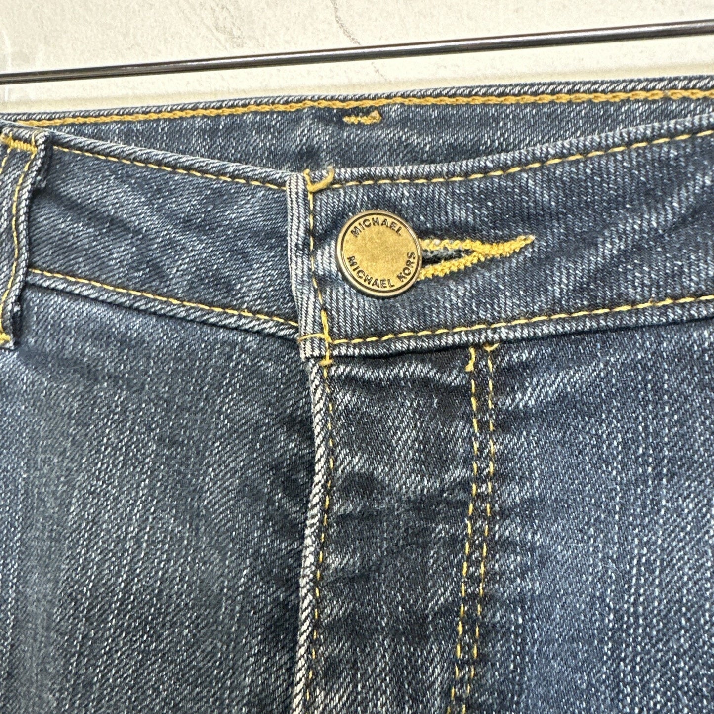 Michael Kors Jeans Women’s Size 6 Blue Stretch Dark Wash Low Rise Denim