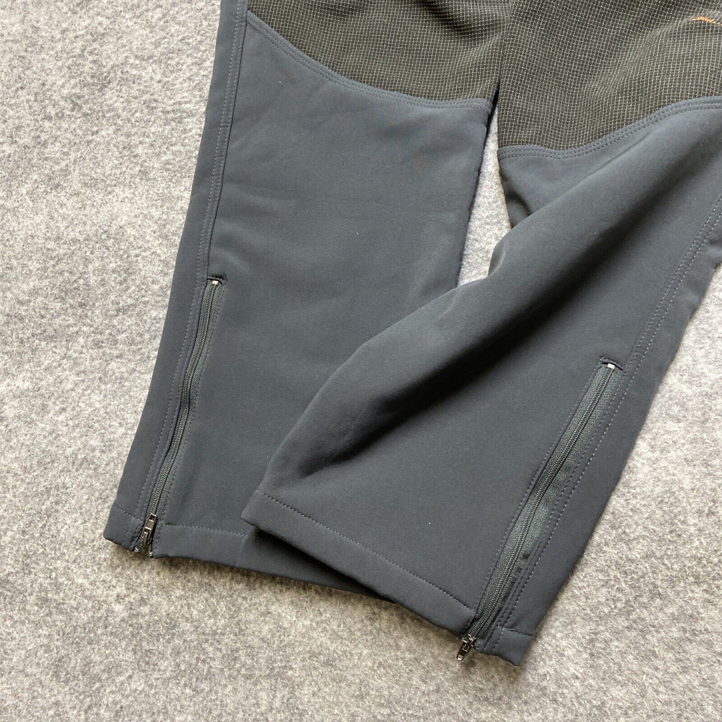 Gash Hao Softshell Waterproof Ski Snowboard Pants Men's 30x30 Fleece Lined Gray