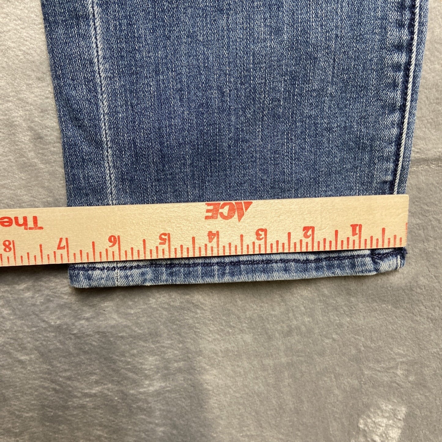 7 For All Mankind B(Air) Straight Leg Jeans Women’s Size 7 Blue Denim