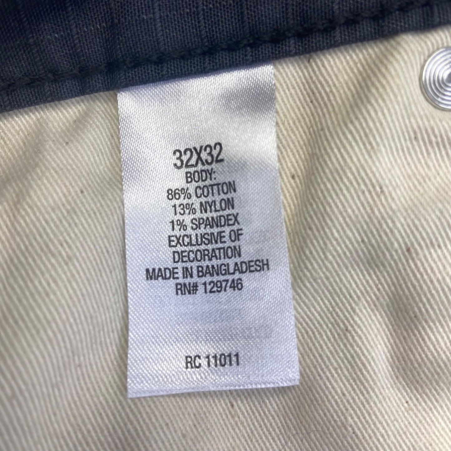 Ridgecut Men's Ripstop Carpenter Work Pants 32x32 Gray Pants