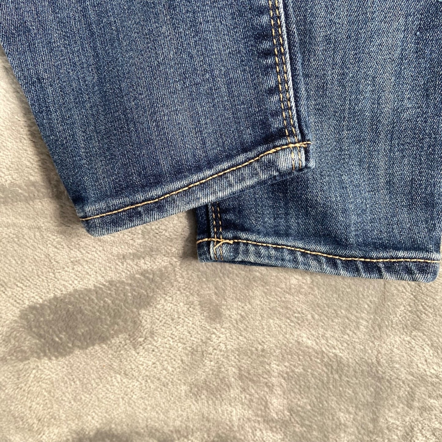 Express Stella Low Rise Legging Jeans Women's Size 0R Distressed Blue