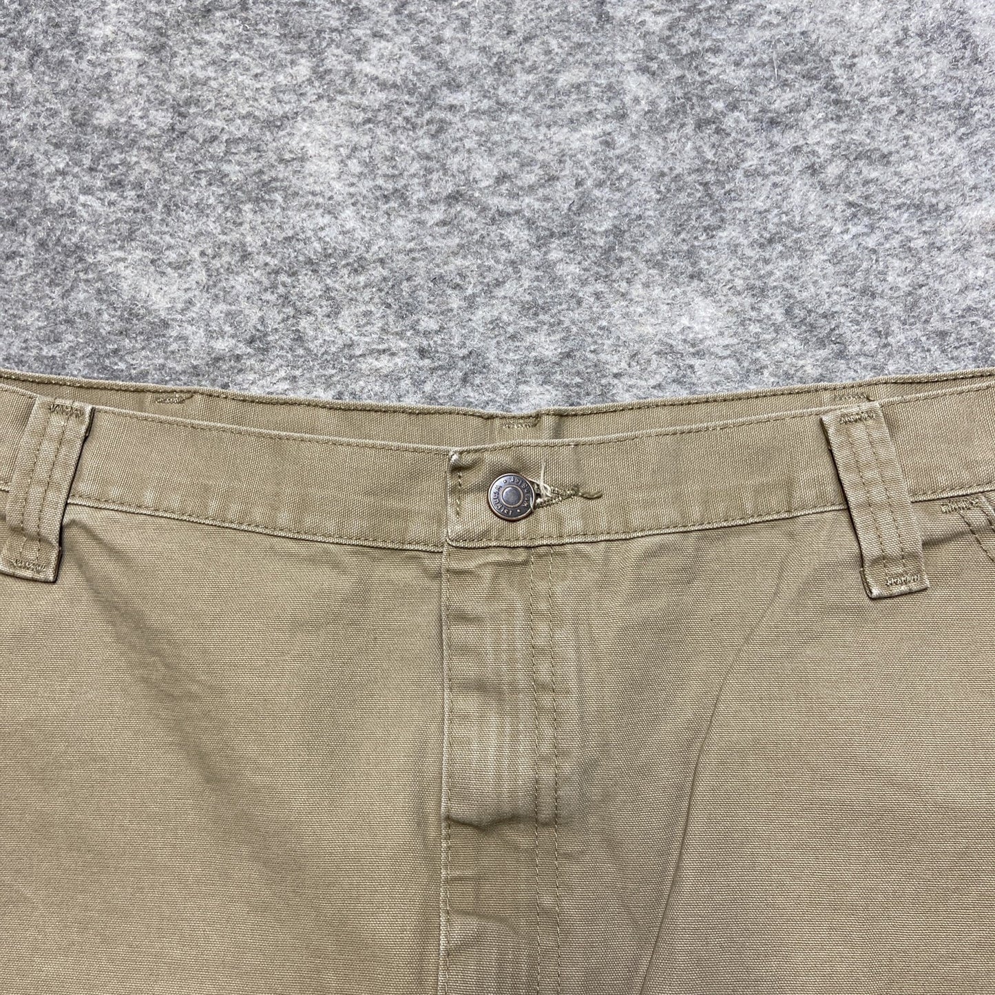 Wrangler Carpenter Shorts Men's Size 42 Brown Tan Work Shorts