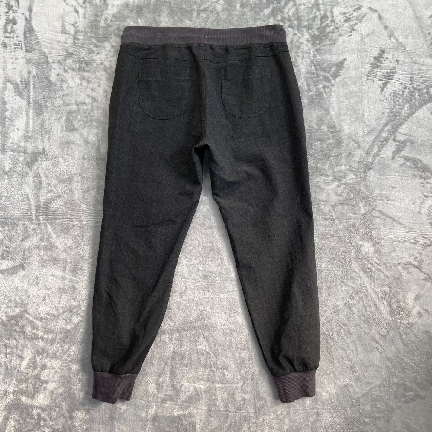 Athleta Women's Jogger Pants Size M Black Cotton Blend Casual