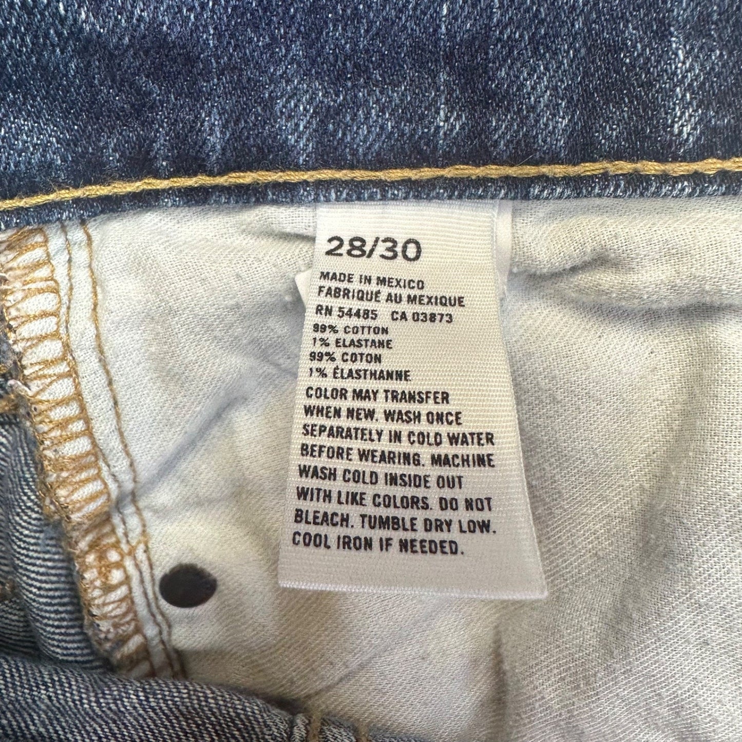 American Eagle Outfitters Men's Skinny Jeans 28/30 Blue Medium Wash Denim