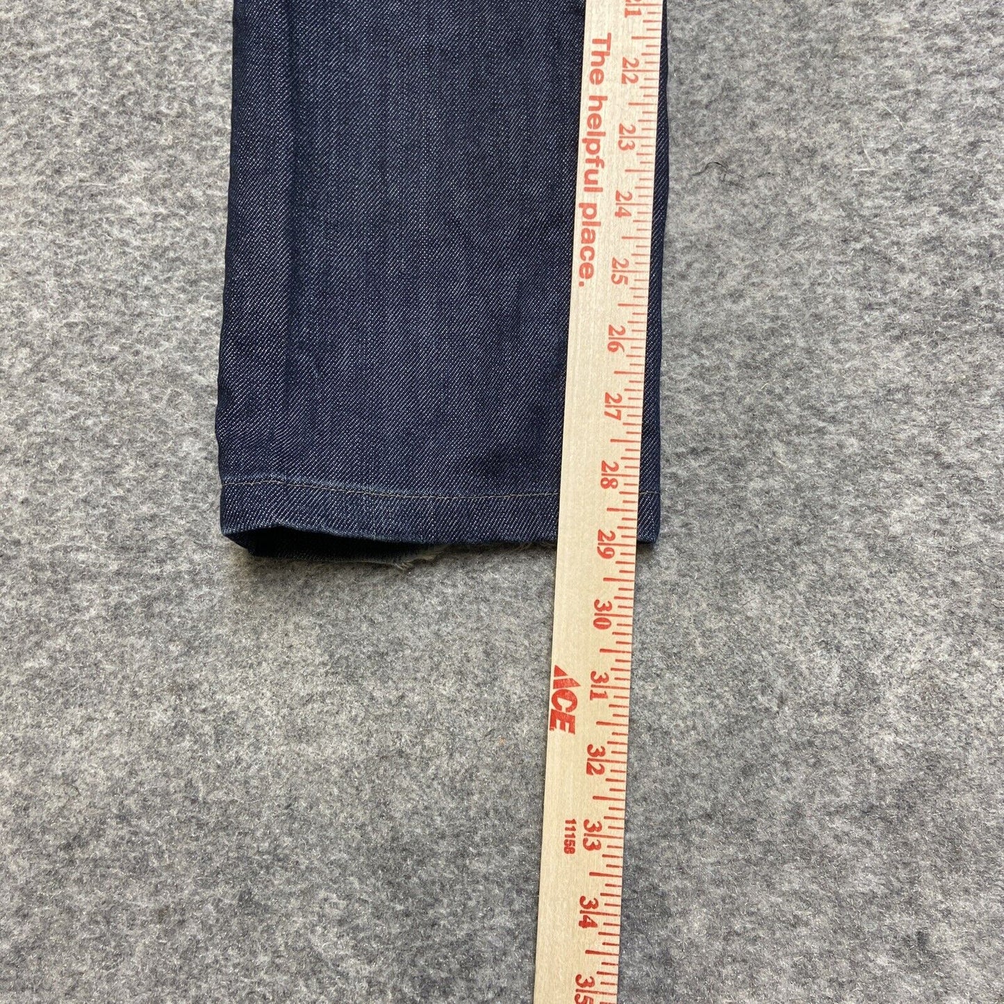 Citizens of Humanity Ava 142 Low Waist Straight Leg Jeans Womens Sz 26 Dark Blue