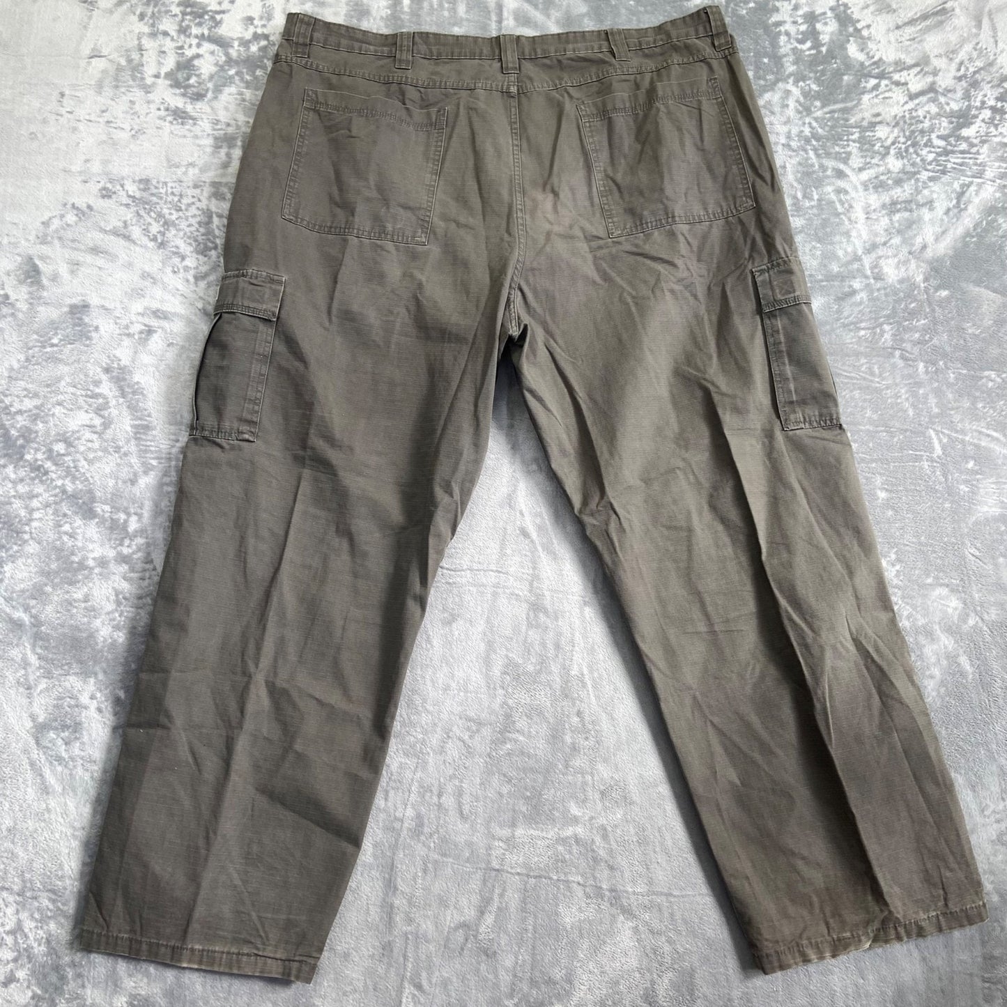 Wrangler Cargo Pants Men's 44x32 Gray Cotton Outdoor