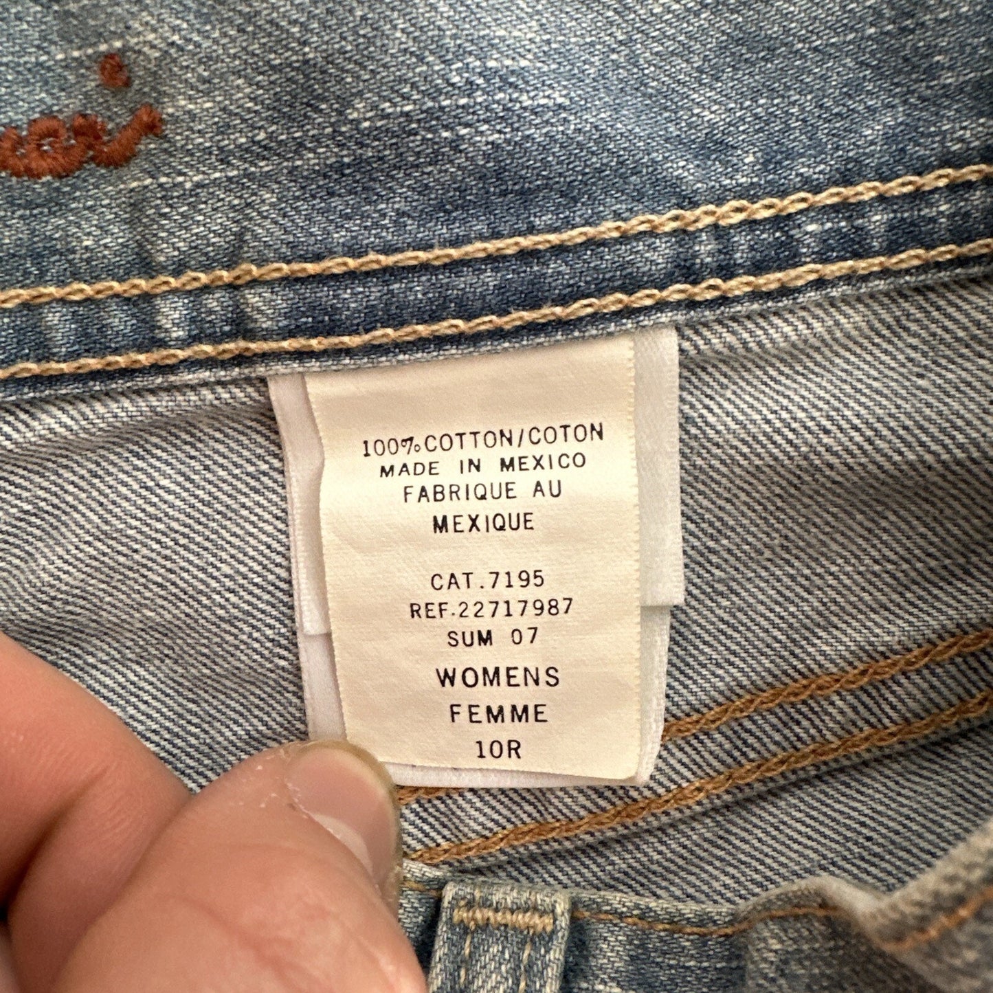 Eddie Bauer Jeans Women's Size 10R (29x31) Straight Leg Blue Denim