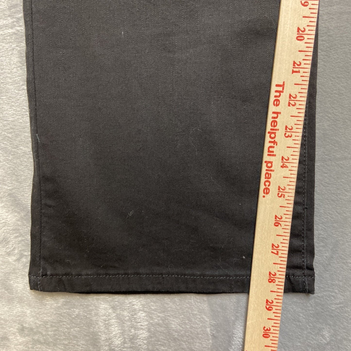 New Levi’s 512 Bootcut Perfectly Slimming Embroidered Jeans Women’s 14 S Black