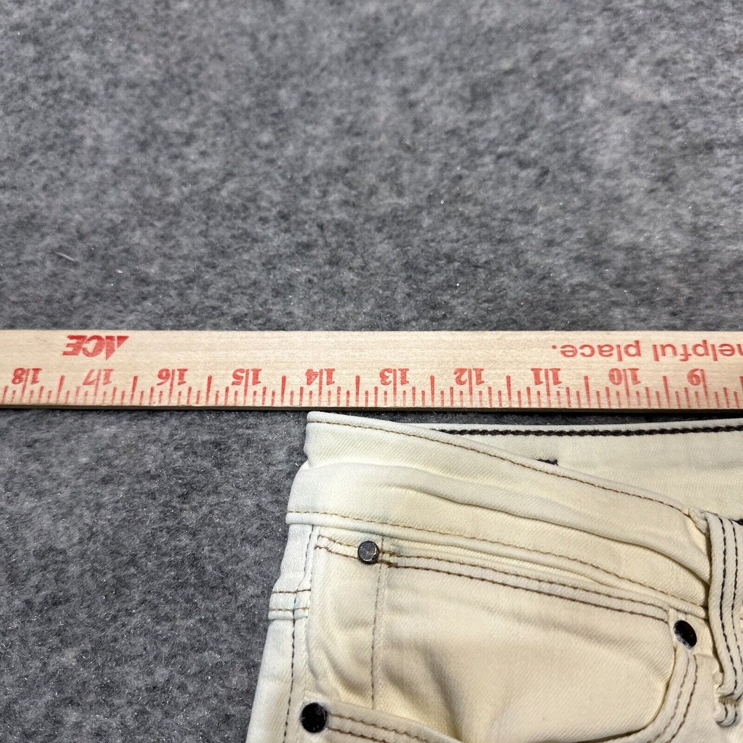 Abercrombie & Fitch Signature Collection Women's Skinny Jeans Size 27x30 Beige