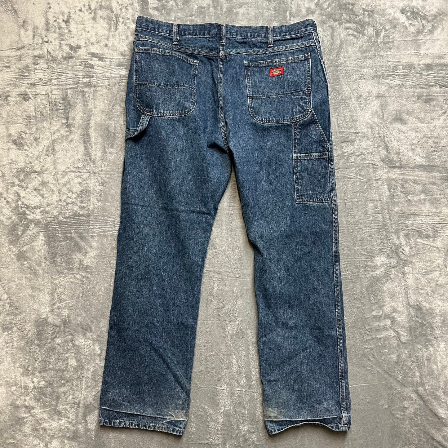 Dickies High Rise Carpenter Jeans Men's Size 40x32 Blue Denim