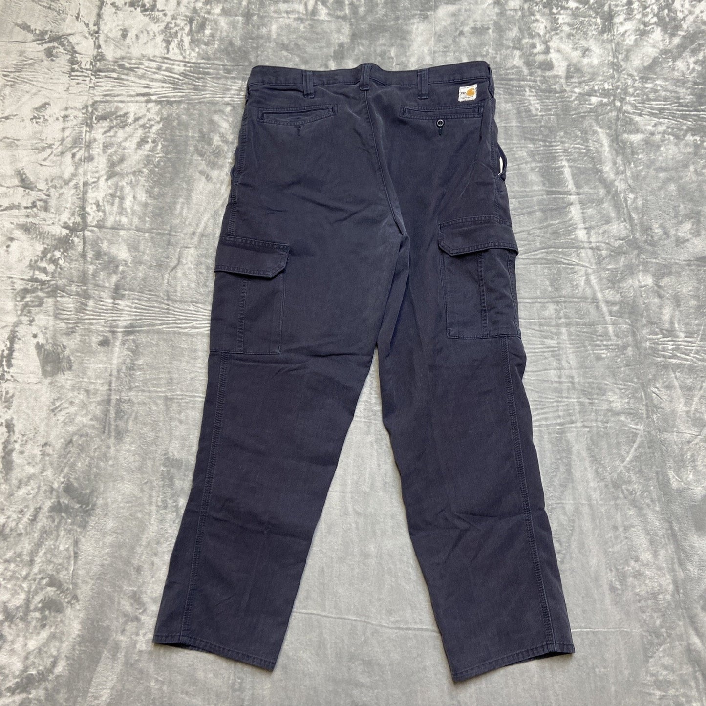 Lot of 5 Carhartt FR Chino / Cargo Pants Men's Size 32x28 Blue Grade A/B