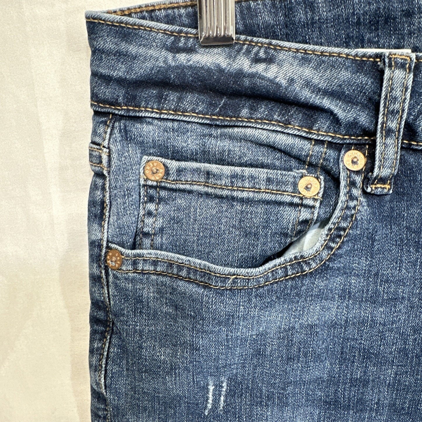 Aeropostale Jeans Men’s 30x32 Slim Straight Mid Rise Medium Wash Denim