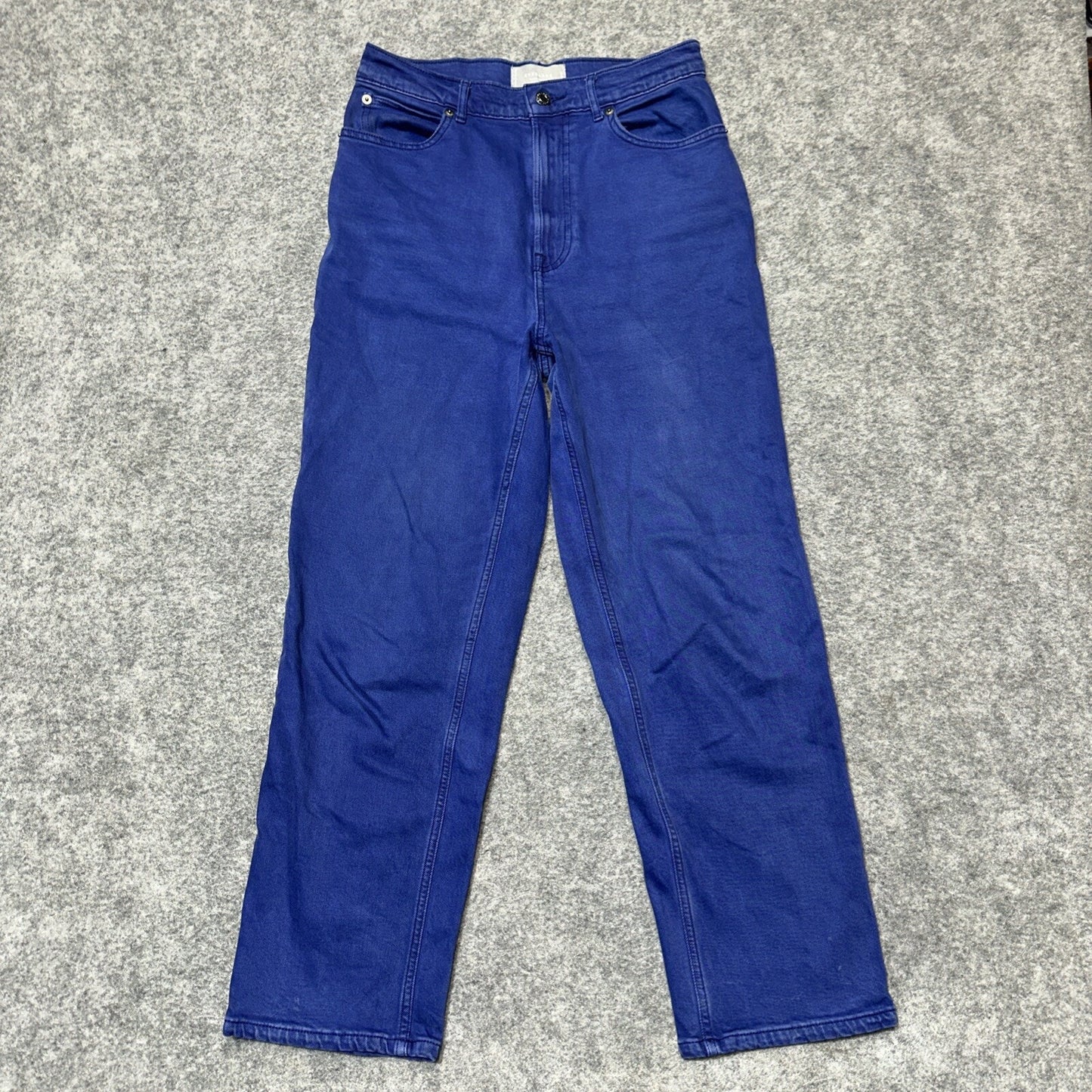 Everlane The Way High Jean Straight Jeans Women's Size 28R Purple Denim