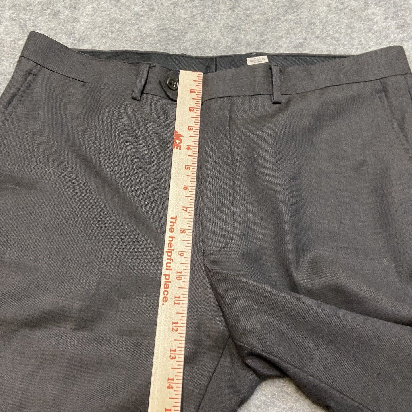 Jhane Barnes Dress Pants Women's Size 37 Regular Gray Formal Pants