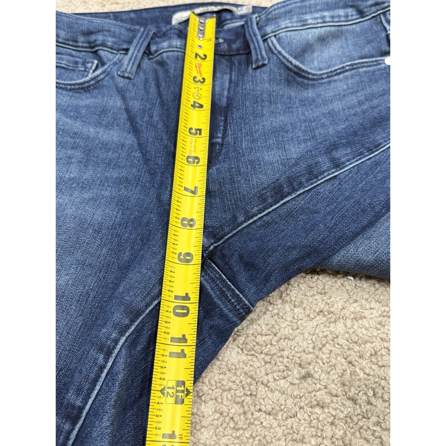 Athleta Sculptek Jeans Stretch Denim Ankle Skinny Dark Blue Wash Women’s Size 4