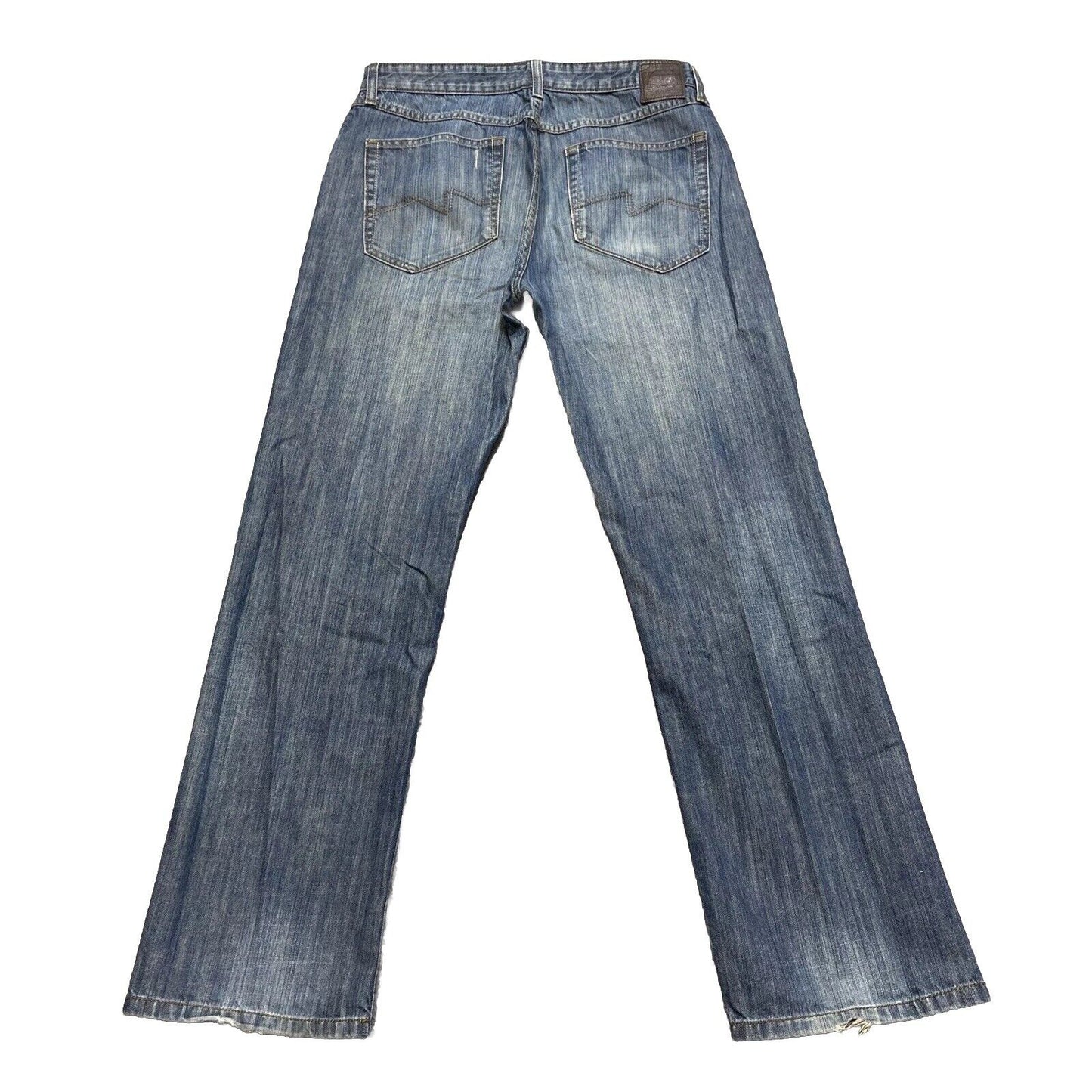 Wrangler Vintage Straight Fit Jeans Men’s Size 32x31 Dark Blue Denim
